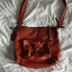 Burnt Orange Fossil Bag